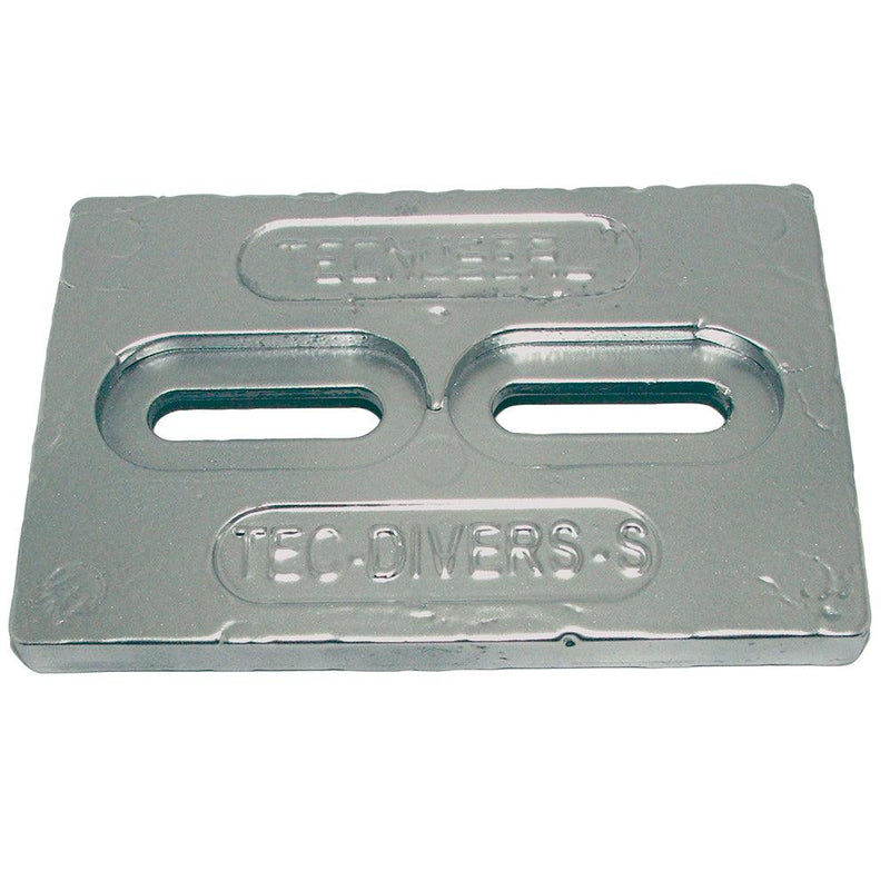 Tecnoseal Mini Aluminum Plate Anode 6" x 4" x 1/2" [TEC-DIVERS-SAL] - Wholesaler Elite LLC