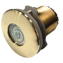 Lumitec SeaBlaze Typhoon Underwater Light - Bronze Thru-Hull - Spectrum RGBW - Flush Mount [101451] - Wholesaler Elite LLC