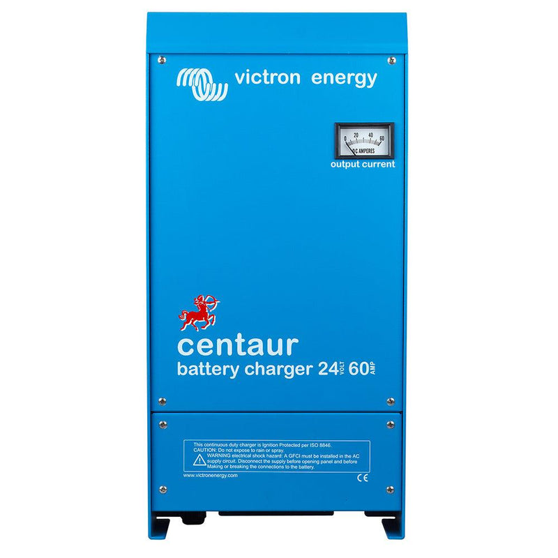 Victron Centaur Charger - 24 VDC - 60AMP - 3-Bank - 120-240 VAC [CCH024060000] - Wholesaler Elite LLC