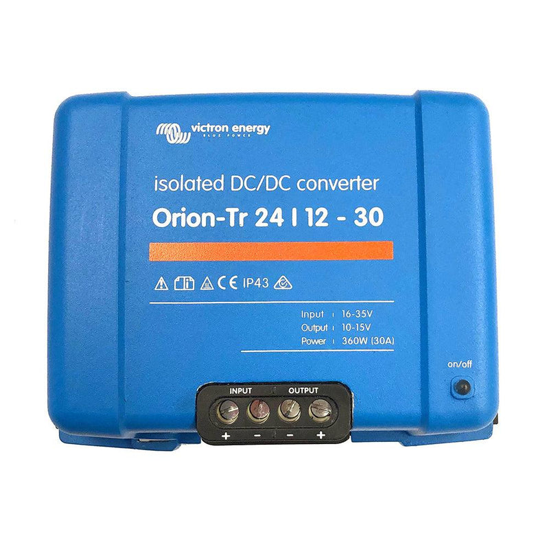 Victron Orion-TR DC-DC Converter - 24 VDC to 12 VDC - 30AMP Isolated [ORI241240110] - Wholesaler Elite LLC