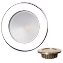Lunasea Gen3 Warm White, RGBW Full Color 3.5 IP65 Recessed Light w/Polished Stainless Steel Bezel - 12VDC [LLB-46RG-3A-SS] - Wholesaler Elite LLC