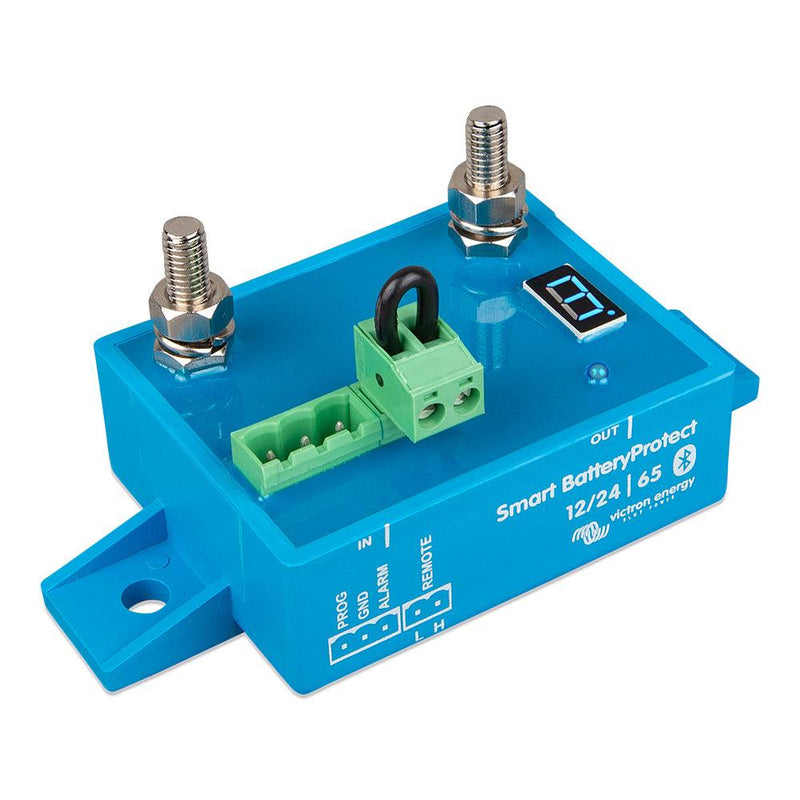 Victron Smart BatteryProtect - 65AMP - 6-35 VDC - Bluetooth Capable [BPR065022000] - Wholesaler Elite LLC