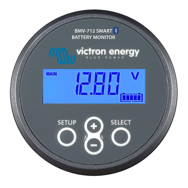 Victron Smart Battery Monitor - BMV-712 - Grey - Bluetooth Capable [BAM030712000R] - Wholesaler Elite LLC