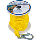 Sea-Dog Poly Pro Anchor Line w/Snap - 3/8" x 75 - Yellow [304210075YW-1] - Wholesaler Elite LLC