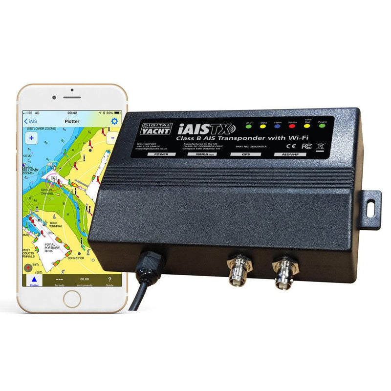 Digital Yacht iAISTX Plus Class B Wireless NMEA 2000 Transponder [ZDIGIAISTXPL] - Wholesaler Elite LLC