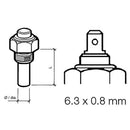 Veratron Engine Oil Temperature Sensor - Single Pole, Common Ground - 50-150C/120-300F - 6/24V - M14 x 1.5 Thread [323-801-004-002N] - Wholesaler Elite LLC