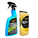 Meguiars Hybrid Ceramic Wax w/Water Magnet Microfiber Drying Towel - 22" x 30" [G190526-X2000KIT] - Wholesaler Elite LLC