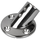 Sea-Dog Rail Base Fitting 2-3/4" Round Base 45 316 Stainless Steel - 1" OD [280451-1] - Wholesaler Elite LLC