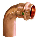 Viega ProPress 2" - 90 Copper Elbow - Street/Press Connection - Smart Connect Technology [77072] - Wholesaler Elite LLC