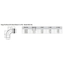 Viega ProPress 2-1/2" - 90 Copper Elbow - Street/Press Connection - Smart Connect Technology [20638] - Wholesaler Elite LLC