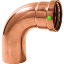 Viega ProPress 2-1/2" - 90 Copper Elbow - Street/Press Connection - Smart Connect Technology [20638] - Wholesaler Elite LLC