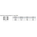 Viega ProPress 2-1/2" Copper Coupling w/Stop Double Press Connection - Smart Connect Technology [20728] - Wholesaler Elite LLC