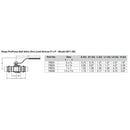 Viega ProPress 1/2" Zero Lead Bronze Ball Valve w/Stainless Stem - Double Press Connection - Smart Connect Technology [79923] - Wholesaler Elite LLC
