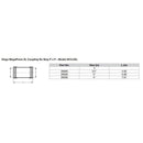 Viega MegaPress 2-1/2" Carbon Steel Coupling w/o Stop w/FMK - Double Press Connection - Smart Connect Technology [26685] - Wholesaler Elite LLC