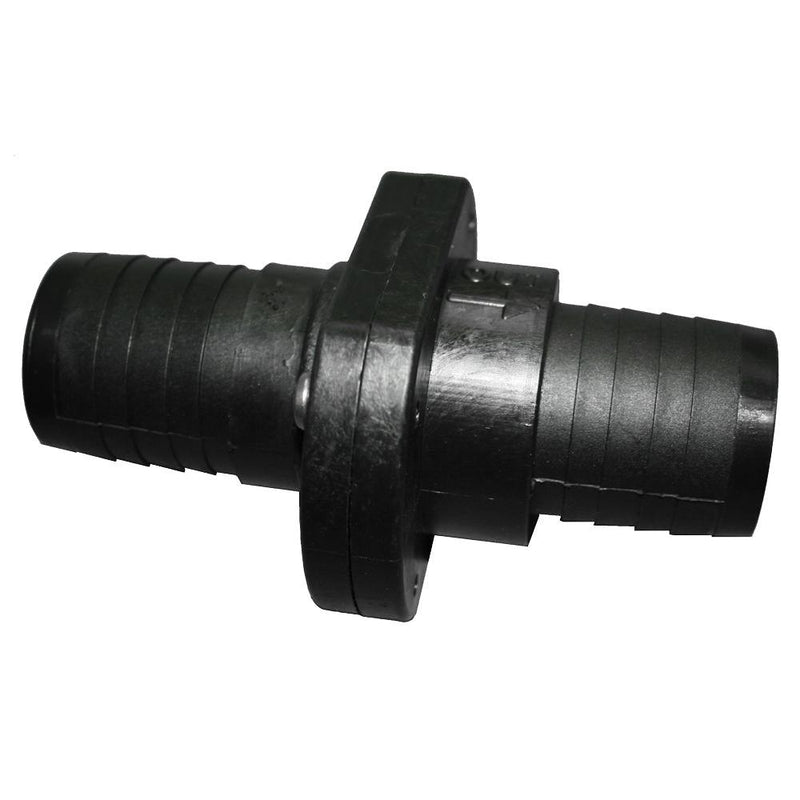 T-H Marine Double Barb Inline Scupper Check Valve - 1-1/2" - Black [ILS-1500-DP] - Wholesaler Elite LLC