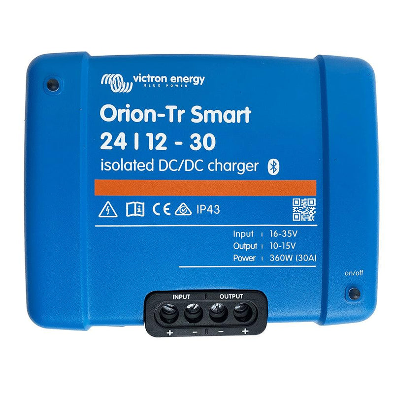 Victron Energy Orion-TR Smart 24/12-30 30A (360W) Isolated DC-DC Charger or Power Supply [ORI241236120] - Wholesaler Elite LLC