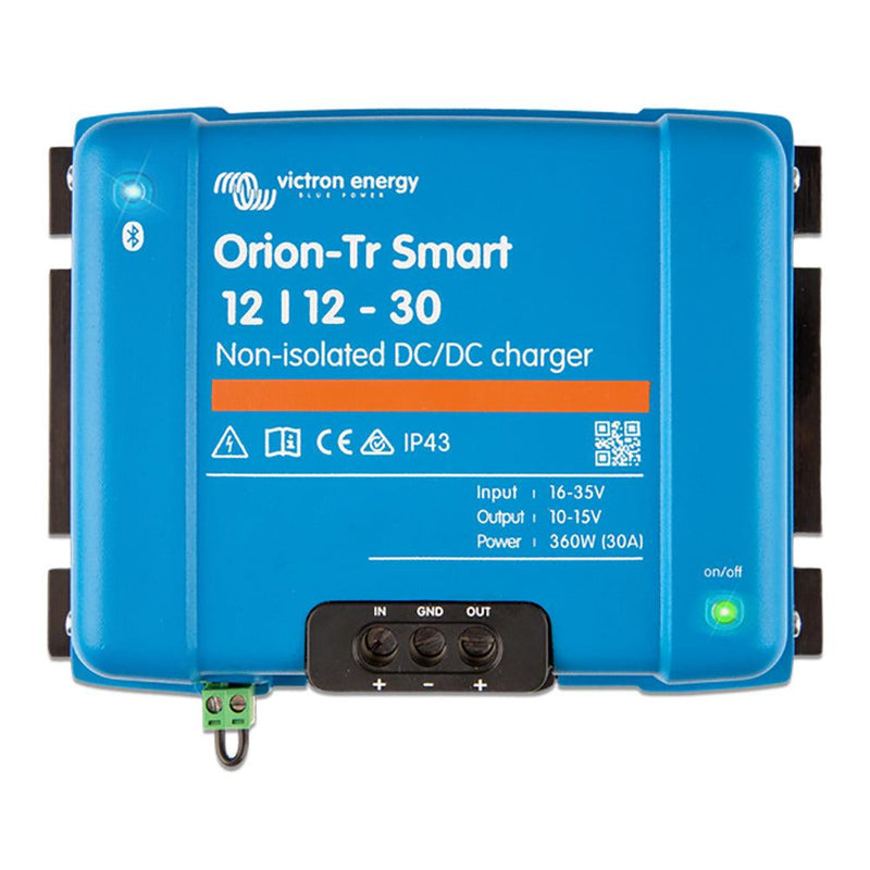 Victron Energy Orion-TR Smart 12/12-30 30A (360W) Non-Isolated DC-DC Charger or Power Supply [ORI121236140] - Wholesaler Elite LLC