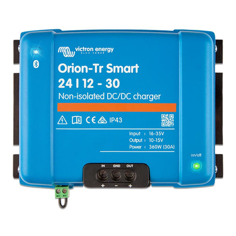 Victron Orion-TR Smart 24/12-30 30A (360W) Non-Isolated DC-DC Charger or Power Supply [ORI241236140] - Wholesaler Elite LLC