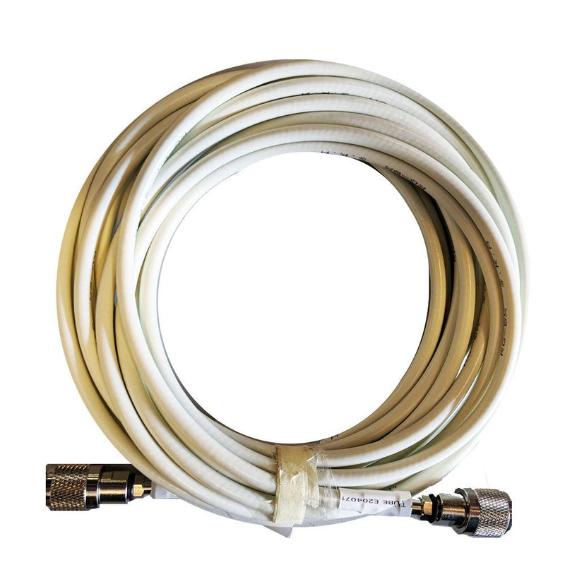 Shakespeare 20 Cable Kit f/Phase III VHF/AIS Antennas - 2 Screw On PL259S RG-8X Cable w/FME Mini Ends Included [PIII-20-ER] - Wholesaler Elite LLC