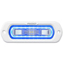 RIGID Industries SR-L Series Marine Spreader Light - White Flush Mount - White Light w/Blue Halo [51201] - Wholesaler Elite LLC
