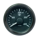 VDO SingleViu 52mm (2-1/16") Oil Pressure Gauge - 400 PSI - 0-180 Ohm [A2C3833500030] - Wholesaler Elite LLC