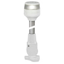 Hella Marine 2nm All Round White Fold Down Pole Navigation Lamp - 8" - White Base [980960291] - Wholesaler Elite LLC
