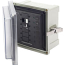 Blue Sea 3120 - SMS Panel Enclosure w/ELCI Main (50A) and 2 Blanks - 240V [3120] - Wholesaler Elite LLC