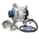 Balmar Alternator 120 AMP Kit 120V 3.15" Dual Foot Saddle J10 Pulley Regulator Temp Sensor [60-YP-MC-120-J10] - Wholesaler Elite LLC