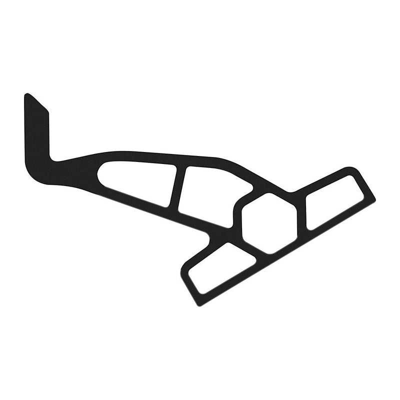 Minn Kota Raptor 4" Jack Plate Adapter Bracket - Starboard - Black [1810360] - Wholesaler Elite LLC