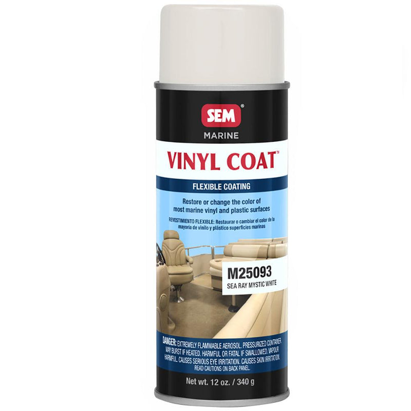 SEM Vinyl Coat - Sea Ray Mystic White - 12oz [M25093] - Wholesaler Elite LLC