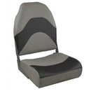 Springfield Premium Wave Folding Seat - Grey w/Meteor Stripe [1062034] - Wholesaler Elite LLC