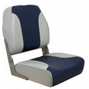 Springfield Economy Multi-Color Folding Seat - Grey/Blue [1040651] - Wholesaler Elite LLC