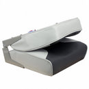 Springfield Economy Multi-Color Folding Seat - Grey/Charcoal [1040653] - Wholesaler Elite LLC