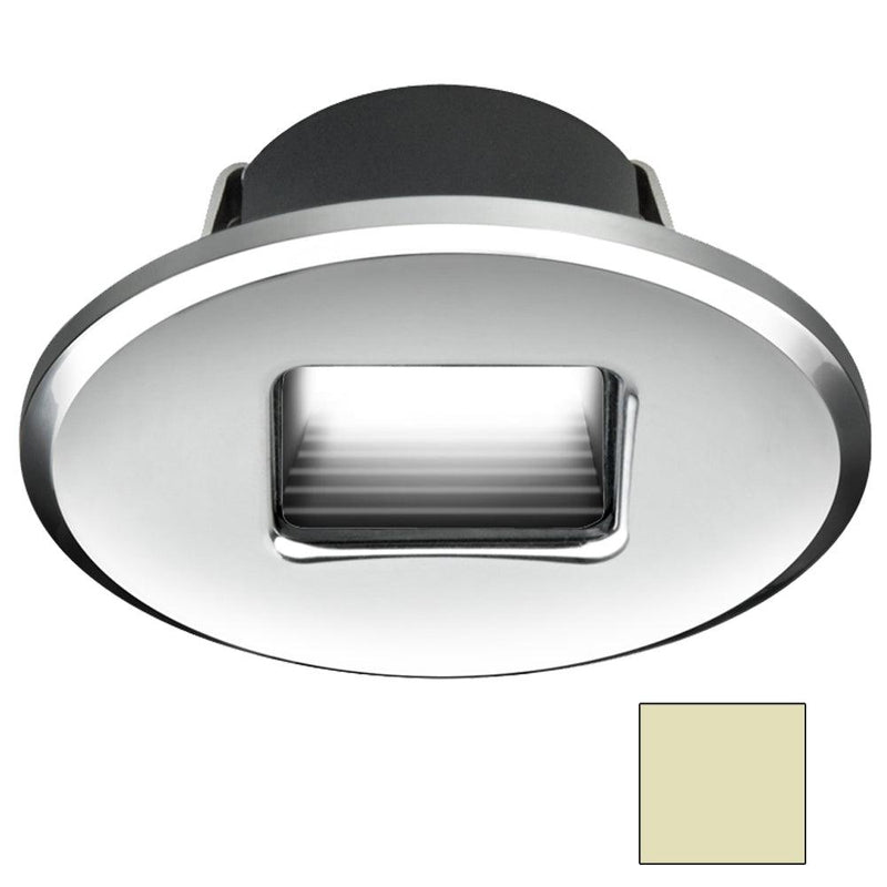I2Systems Ember E1150Z Snap-In - Polished Chrome - Oval - Warm White Light [E1150Z-13CAB] - Wholesaler Elite LLC
