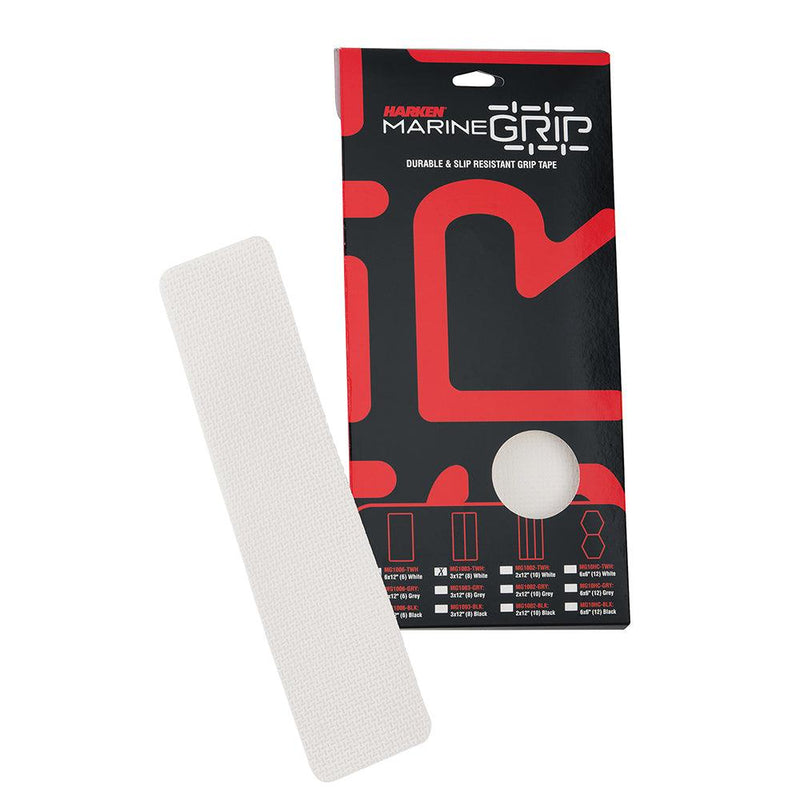 Harken Marine Grip Tape - 3 x 12" - Translucent White - 8 Pieces [MG1003-TWH] - Wholesaler Elite LLC