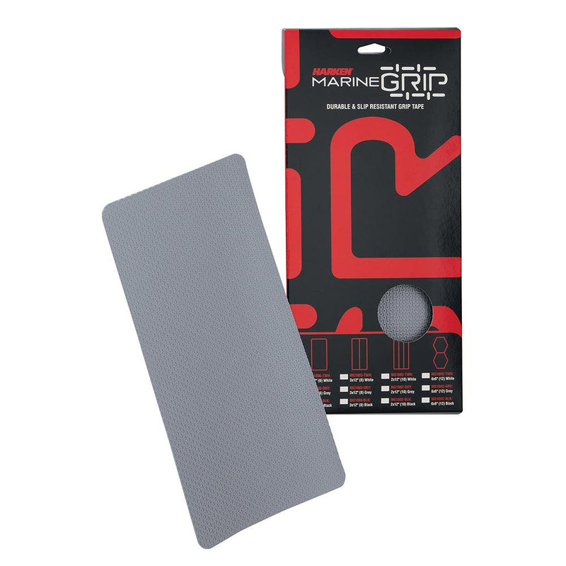 Harken Marine Grip Tape - 6 x 12" - Grey - 6 Pieces [MG1006-GRY] - Wholesaler Elite LLC