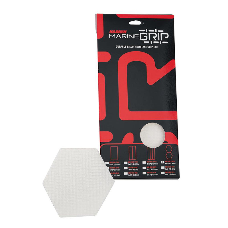 Harken Marine Grip Tape - Honeycomb - Translucent White - 12 Pieces [MG10HC-TWH] - Wholesaler Elite LLC