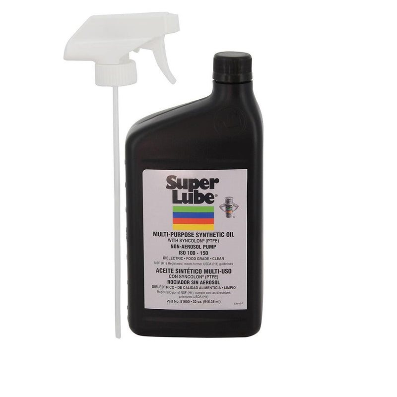 Super Lube Food Grade Synthetic Oil - 1qt Trigger Sprayer [51600] - Wholesaler Elite LLC