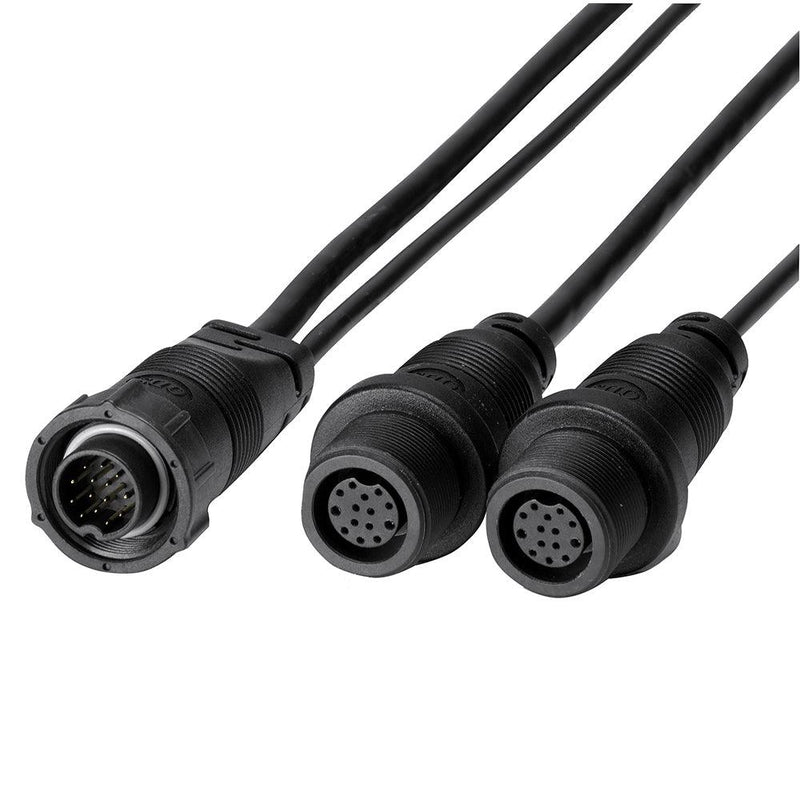 Humminbird 14 M ID SIDB Y - SOLIX/APEX Side Imaging 2D Splitter Cable [720111-1] - Wholesaler Elite LLC