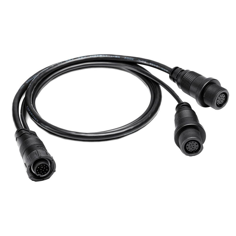 Humminbird 14 M ID SIDB Y - SOLIX/APEX Side Imaging 2D Splitter Cable [720111-1] - Wholesaler Elite LLC