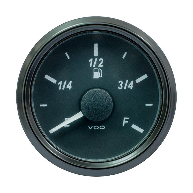VDO SingleViu 52mm (2-1/16") Fuel Level Gauge - E/F Scale 240-33 Ohm [A2C3833130030] - Wholesaler Elite LLC
