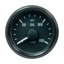 VDO SingleViu 52mm (2-1/16") Oil Pressure Gauge - 150 PSI [A2C3833240030] - Wholesaler Elite LLC