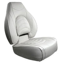 Springfield Fish Pro High Back Folding Seat - White [1041606-1] - Wholesaler Elite LLC