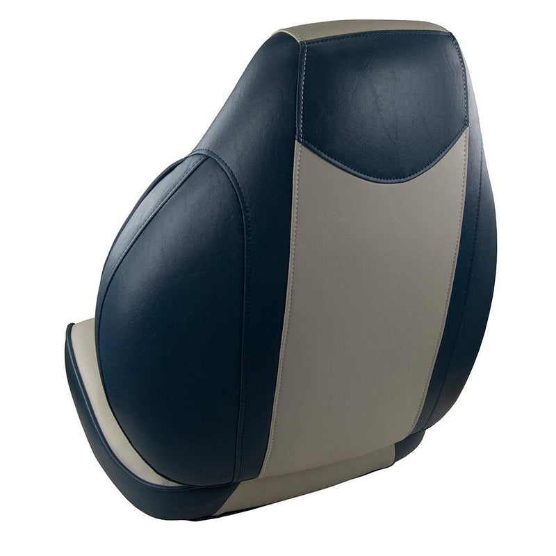 Springfield Fish Pro High Back Folding Seat - Blue/Grey [1041631-1] - Wholesaler Elite LLC