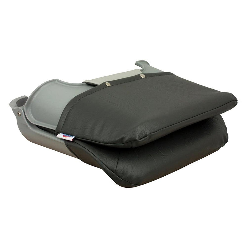 Springfield Skipper Standard Folding Seat - Grey/Charcoal [1061017] - Wholesaler Elite LLC