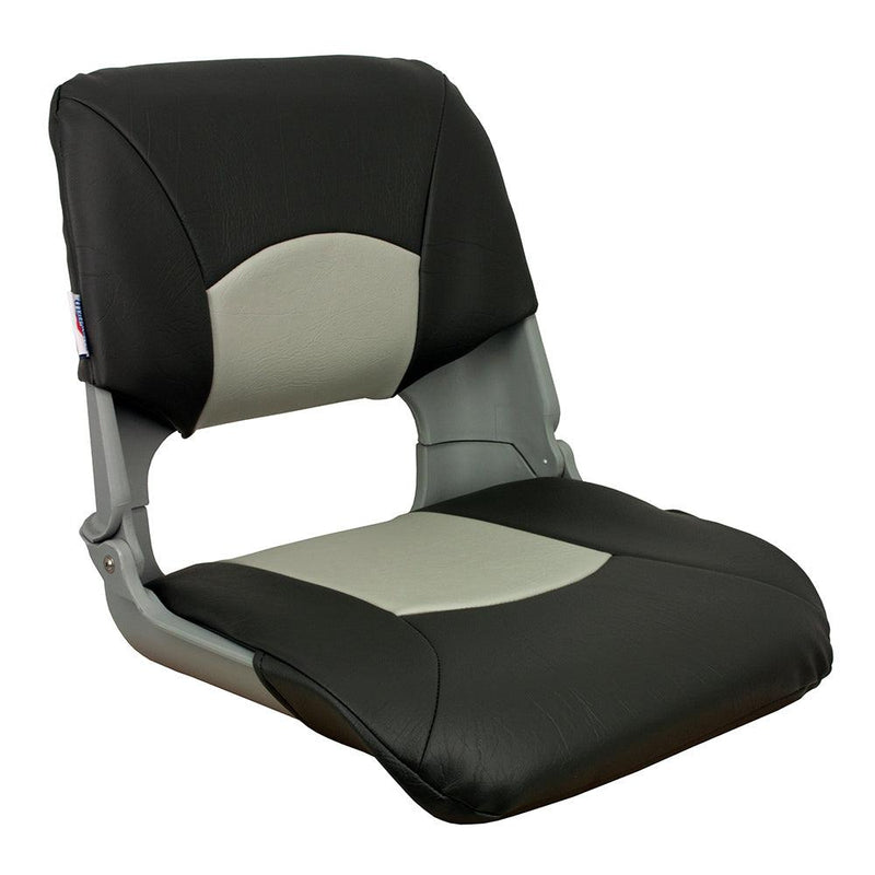 Springfield Skipper Standard Folding Seat - Grey/Charcoal [1061017] - Wholesaler Elite LLC