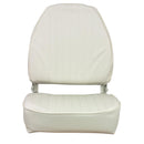 Springfield High Back Folding Seat - White [1040649] - Wholesaler Elite LLC