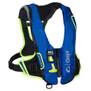 Onyx Impulse A/M-33 All Clear Auto/Manual Inflatable Life Jacket - Blue [132800-500-004-21] - Wholesaler Elite LLC