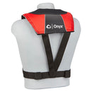 Onyx A/M-24 Series All Clear Automatic/Manual Inflatable Life Jacket - Black/Red - Adult [132200-100-004-20] - Wholesaler Elite LLC