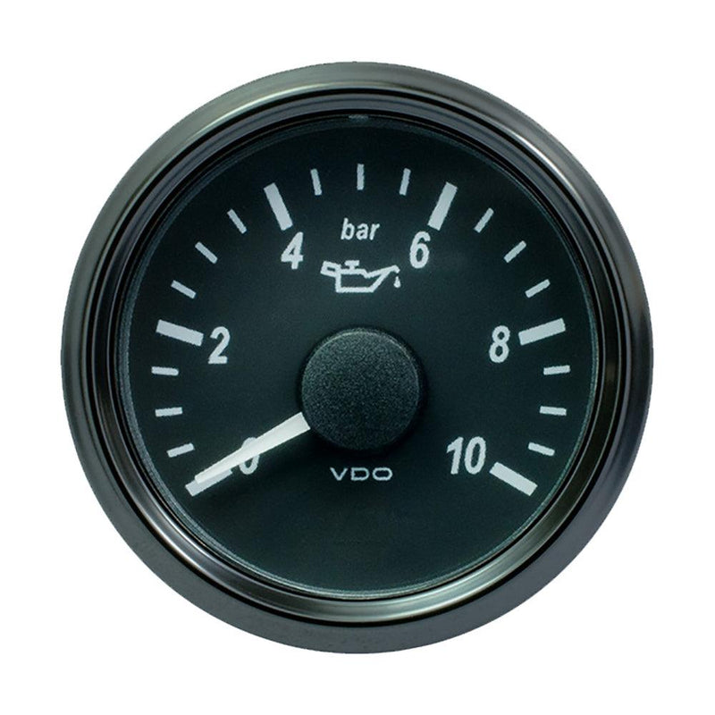 VDO SingleViu 52mm (2-1/16") Oil Pressure Gauge - 10 Bar - 0-4.5V [A2C3832690030] - Wholesaler Elite LLC